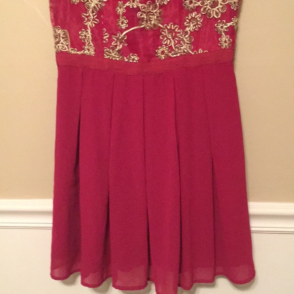 COPY - Special Occasion Dress Embellished w/Ribbon - Picture 5 of 8